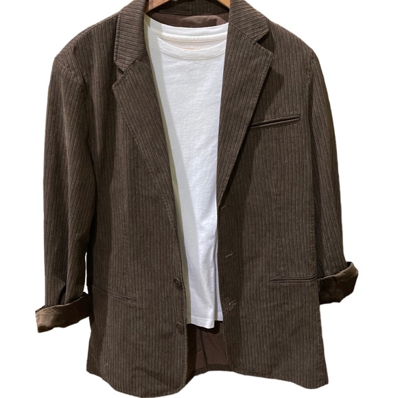 The Territory Ahead Oversized Brown Blazer - Picture 3 of 14
